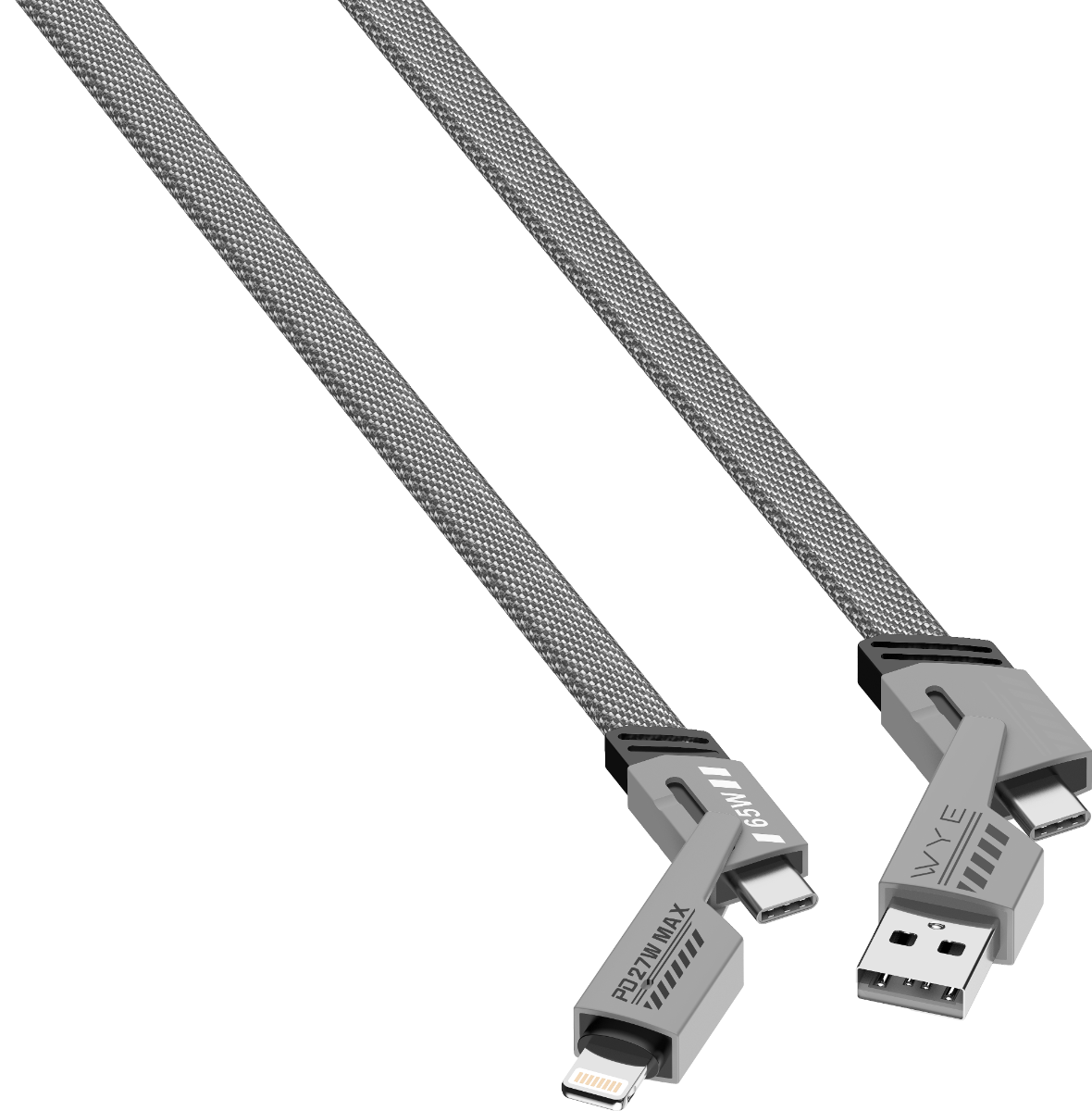 4-in-1 Adaptable Fast Charging Data Cable